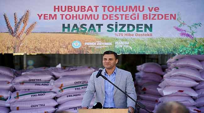 Manisa Büyükşehir Belediyesi, Tarım ve Hayvancılıkta Üreticilerin Yanında Olmaya Devam Ediyor