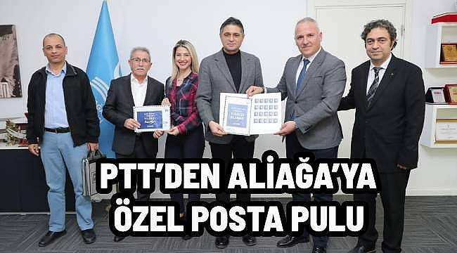 Aliağa'nın Tanıtımına PTT İmzası