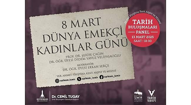 APİKAM'da emekçi kadınlar paneli