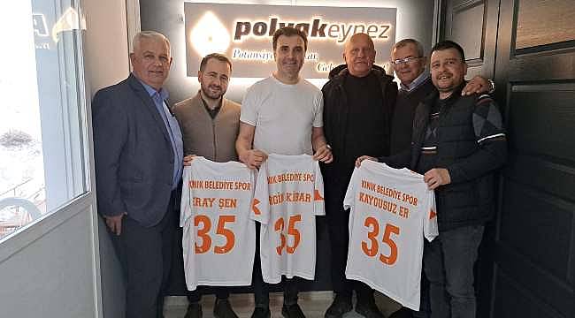 Polyak Eynez, Kınık Belediyespor'a Desteğini Sürdürüyor