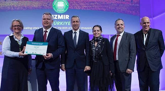 Urla Bağ Yolu ITB Berlin'de "Halkın Seçimi" ödülünü aldı