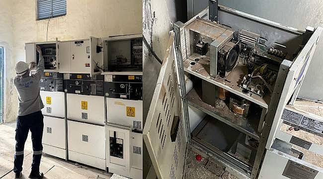 Bakır Hırsızları Binlerce Hane ve Resmi Kurumu Elektriksiz Bıraktı