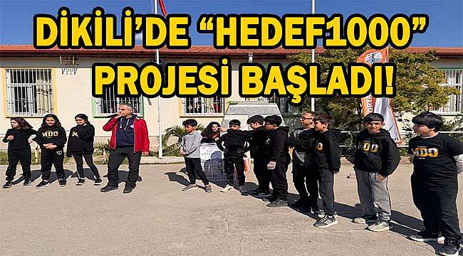 Dikili'de Oryantiring Rüzgârı: 6 Ay Sürecek "Hedef1000" Projesi Başladı