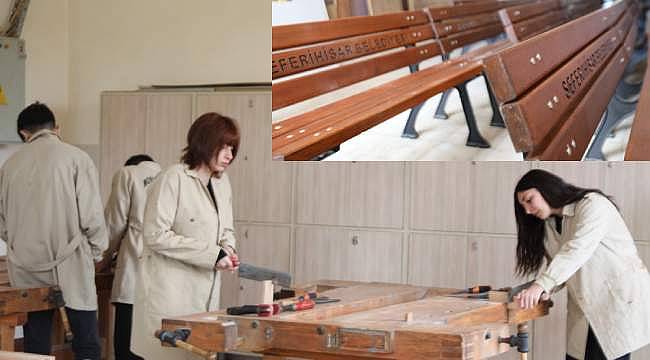 Seferihisar'da 50 yeni bank lise öğrencileri tarafından üretildi