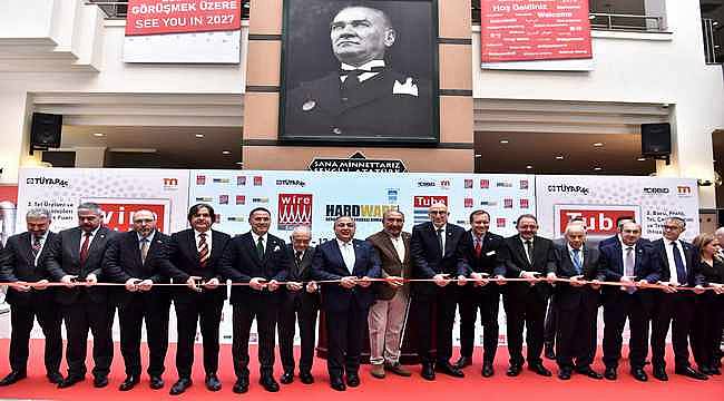 Tube Eurasia ve Wire Eurasia Fuarları İstanbul'da Kapılarını Açtı