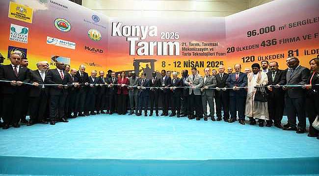 Türkiye'nin En Büyük Tarım Fuarı Konya'da Başladı
