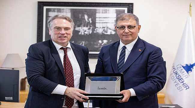 Başkan Tugay AB Delegasyonu'na İzmir'in "iklim nötr" çalışmalarını anlattı