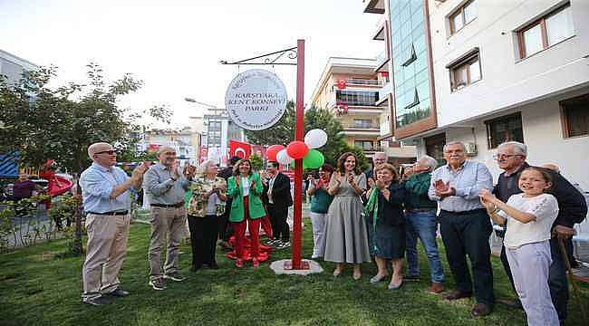 Karşıyaka Kent Konseyi Parkı'na coşkulu açılış
