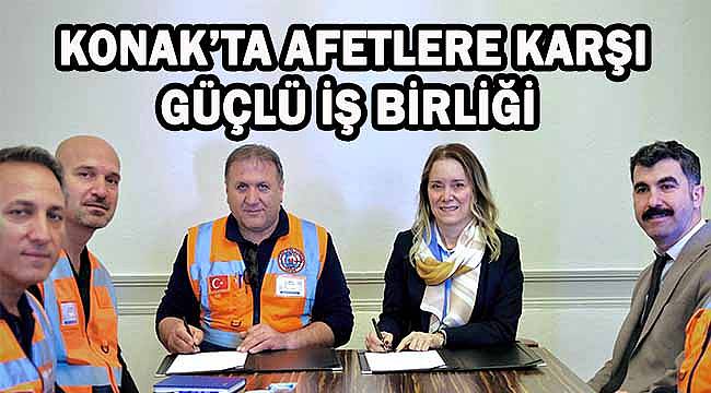 Konak'ta Afetlere Karşı Ortak Hazırlık!