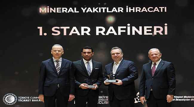 STAR Rafineri ve SOCAR Petrol Ticaret 2024 yılında da "İhracatın Yıldızı" oldu