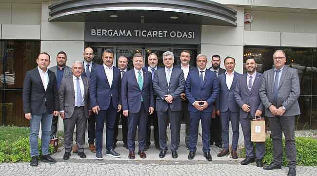 Yunanistan İzmir Başkonsolosu ve Midilli Heyeti BERTO'da
