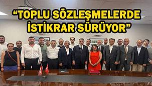 Metro AŞ'de de imzalar atıldı