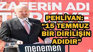 15 Temmuz şehitleri Menemen'de törenle anıldı