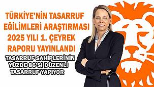 ING Türkiye, Tasarruf Eğilimleri Araştırması'nın 2025 birinci çeyrek sonuçlarını açıkladı