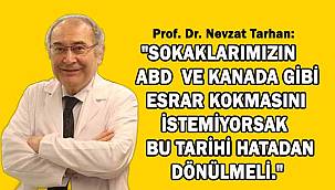 Prof. Dr. Nevzat Tarhan'dan "Tıbbi Kenevir Yasası"na karşı önemli uyarı! 