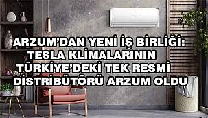 Arzum, Tesla Klimalarının Resmi Distribütörü Oldu