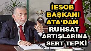 İESOB Başkanı Yalçın Ata'dan Konak Belediyesi'ne Zam Tepkisi: 