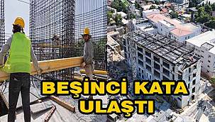 İzmir'in Yeni Sağlık Kalesi Yükseliyor: Eşrefpaşa Hastanesi İnşaatı Beşinci Kata Ulaştı
