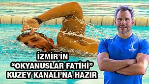 İzmirli Yüzücü Emre Erdoğan, Kuzey Kanalı'nda Tarih Yazmaya Hazırlanıyor