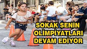 Karşıyaka'da Sokak Senin Olimpiyatları devam ediyor!