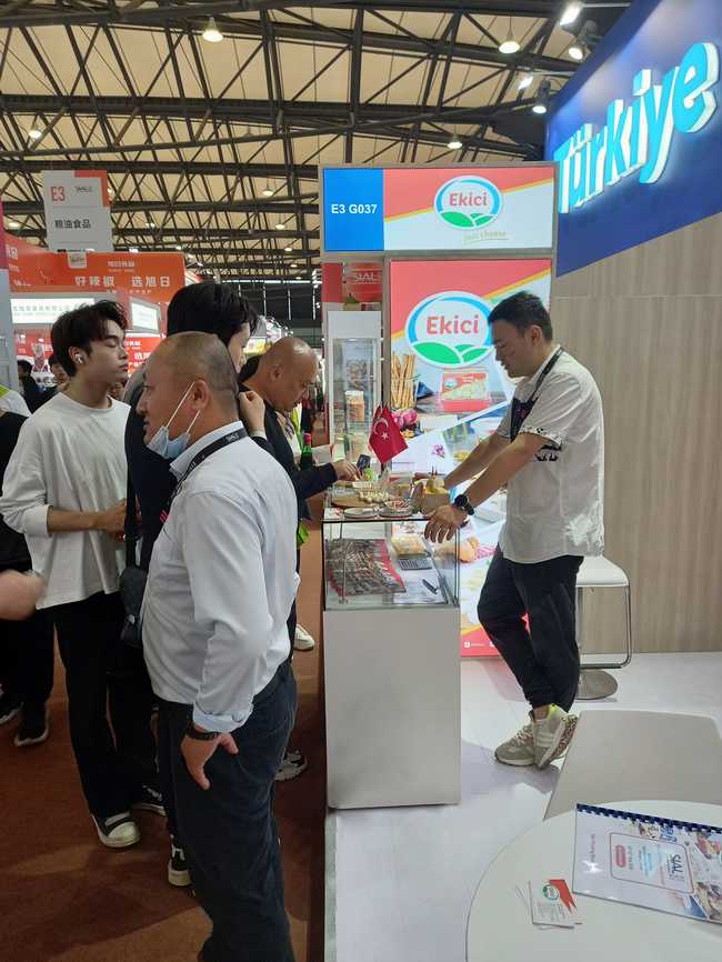 Türkiye’nin peynir uzmanı Ekici, Asya'nın en büyük gıda fuarlarından biri olan, Sial China’ya katılım sağladı.