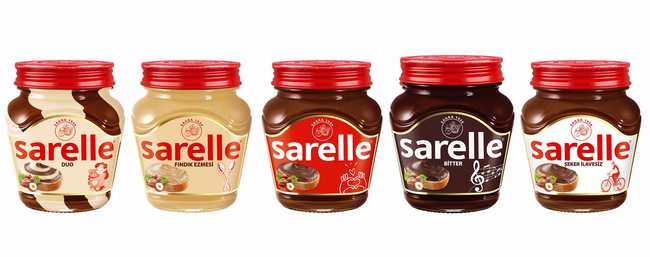 Sarelle, yenilenen logosu ve tasarımıyla raflarda yerini almaya başladı.