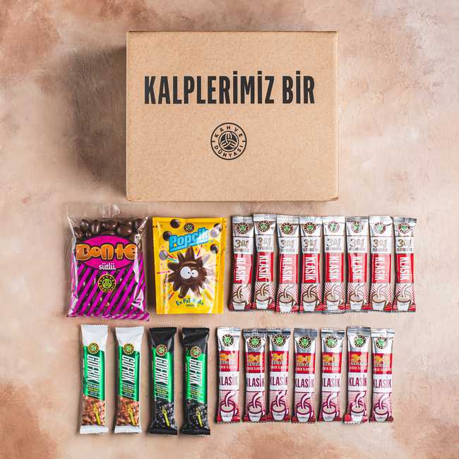 Kahve Dünyası, Ramazan ayına özel gerçekleştirdiği kampanyayla Kahve Dünyası mağazalarından ve kahvedunyasi com’dan satın alınan her bir “Kalplerimiz Bir” kutusu için ikinci kutuyu sizin adınıza deprem bölgesine gönderiyor.