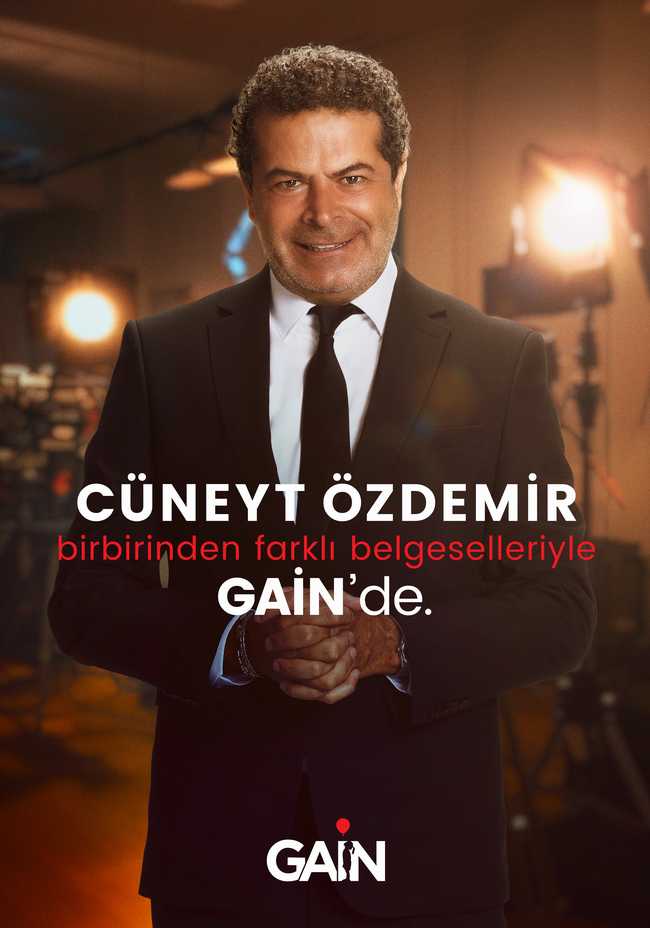 Dijital yayın platformu GAİN yeni sezon için deneyimli gazeteci Cüneyt Özdemir ile el sıkıştı. YouTube kanalında gerçekleştirdiği yayında haberi veren Özdemir, belgeselleriyle çok yakında GAİN seyircisiyle buluşacağını müjdeledi.