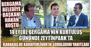 Bergama Belediye Başkanı Hakan Koştu, Bakırçaytürk'ün YouTube kanalına konuk oldu 
